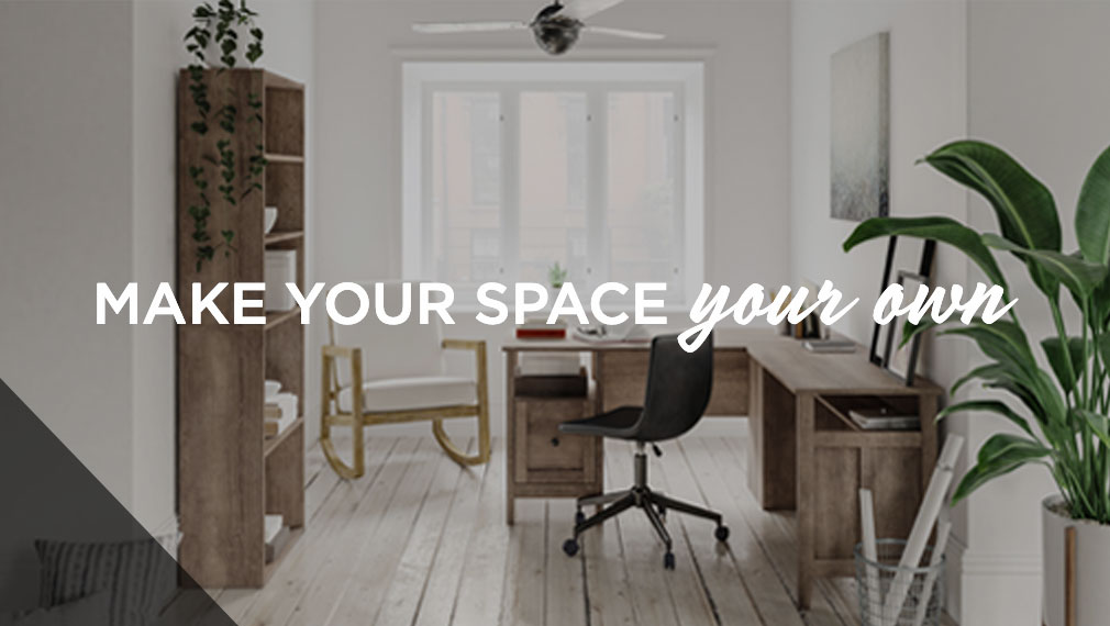 Make your space your own